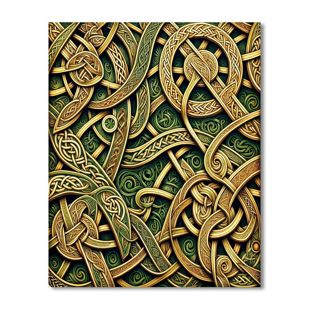 Celtic Knots Intrigue Paint By Numbers