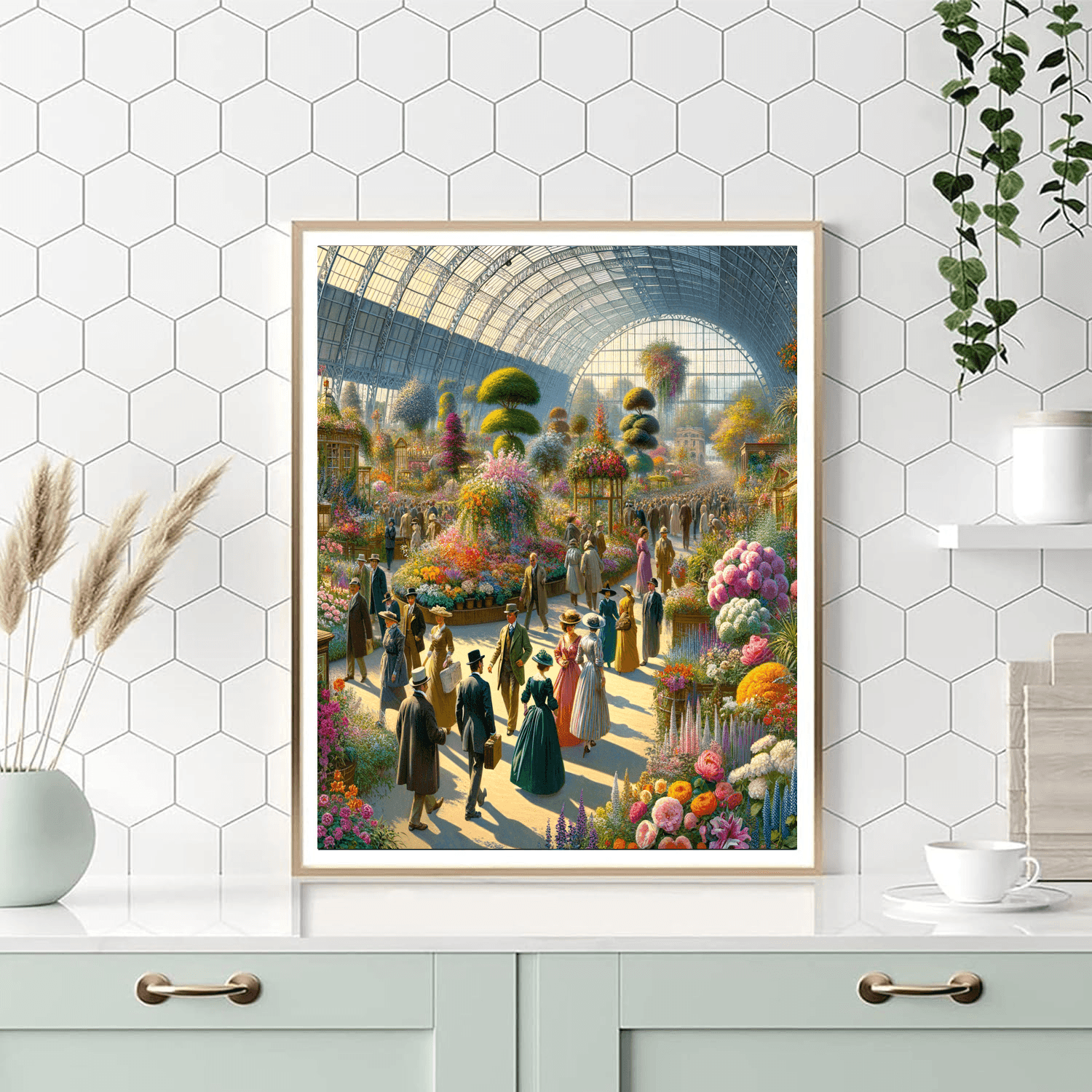 International Flower Show - United Kingdom Paint By Number