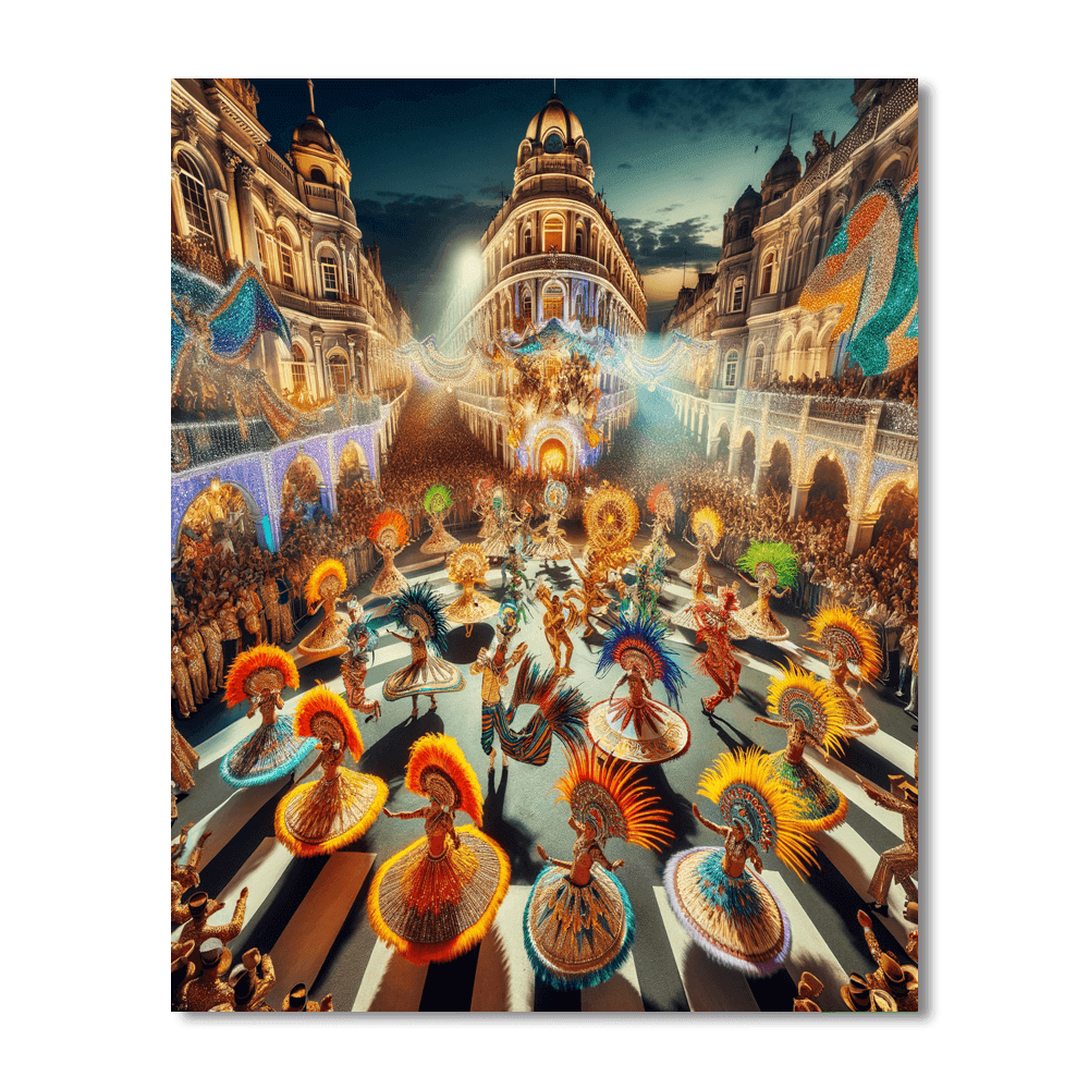 Oruro Carnival Painting By Numbers Kit