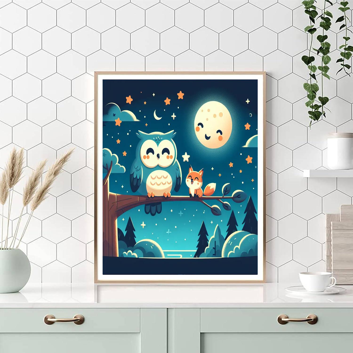 Starlight Adventure Painting Number Kit