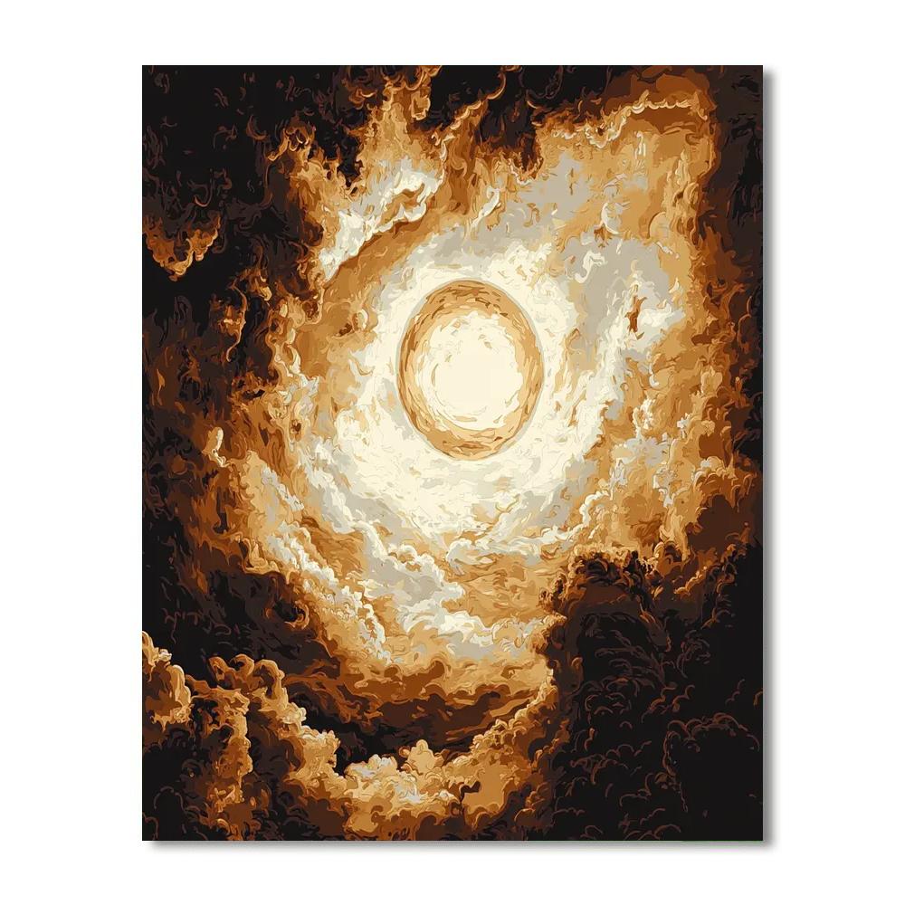 Caravaggio Inspired Celestial Revelation  Paint By Numbers Kits