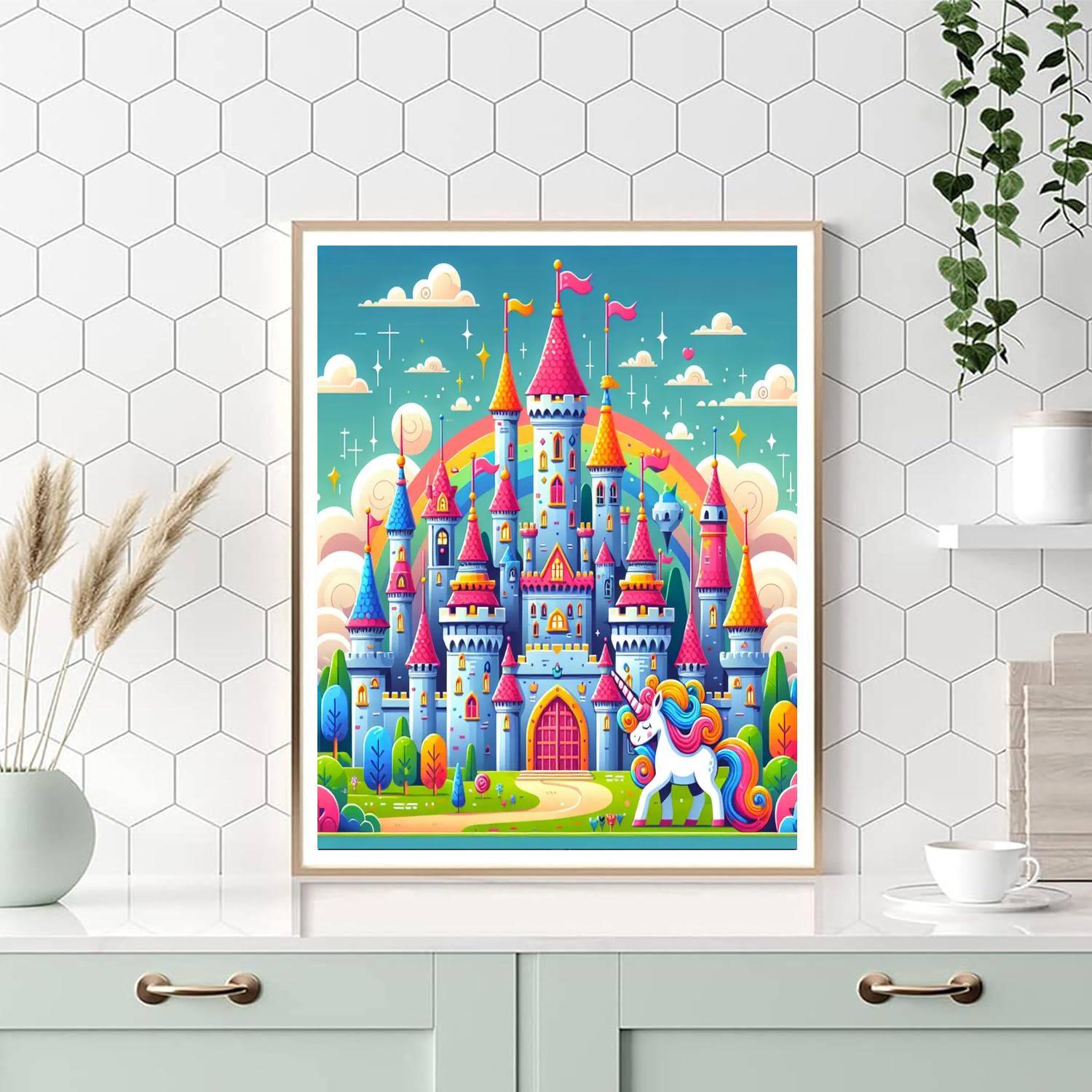 Enchanted Kingdom Journey Number Painting