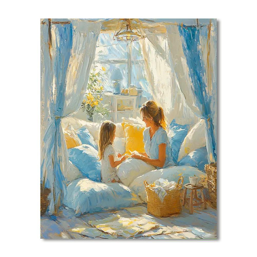 Pillow Fort Dreams Paint By Color