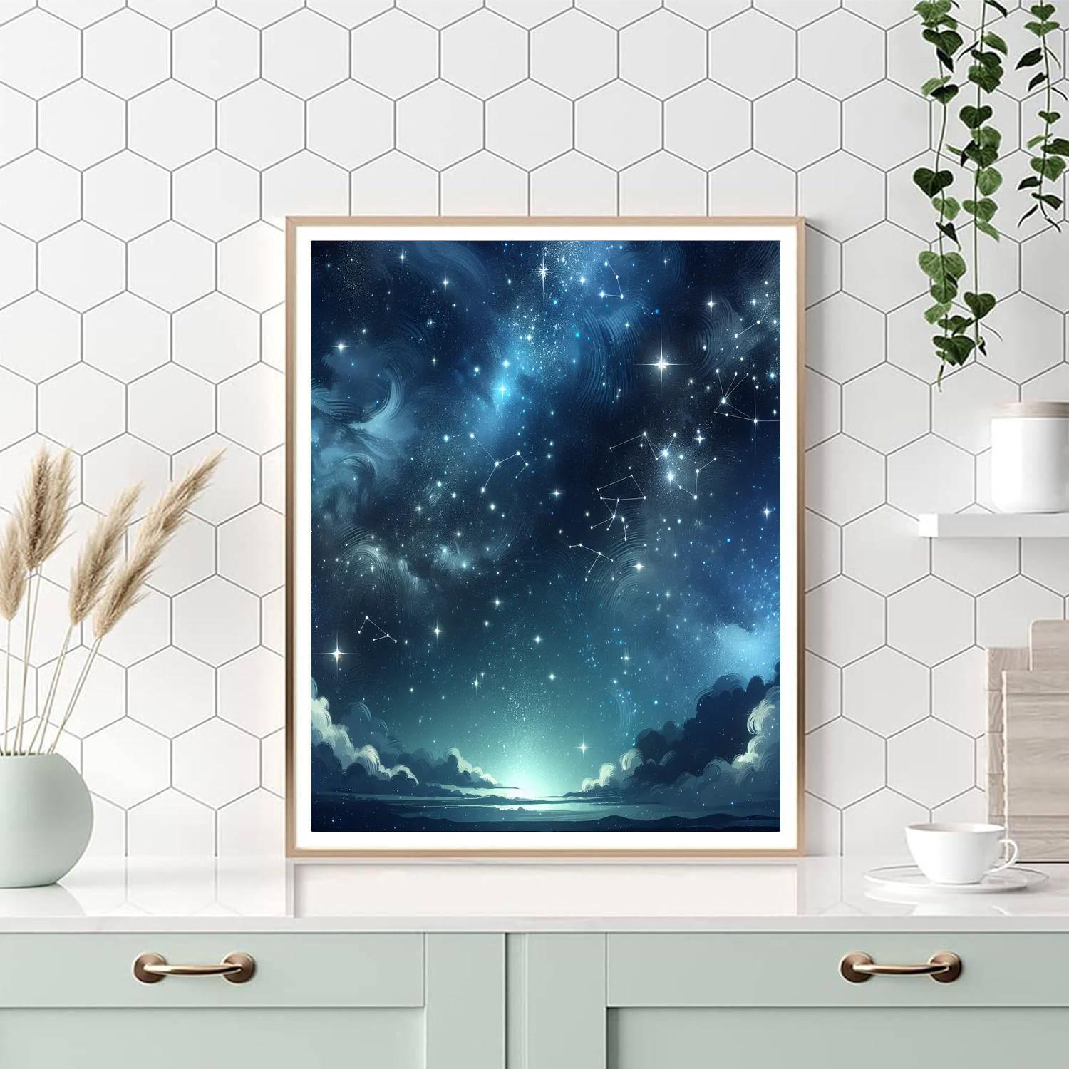 Starlit Symphony Numbered Painting Kits