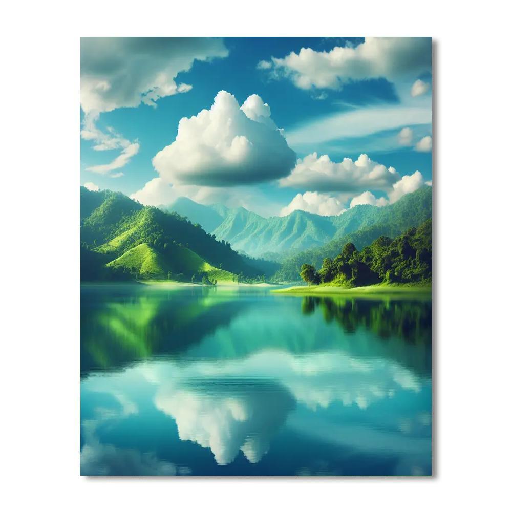 Lakeside Solitude Paint By Numbers Kits