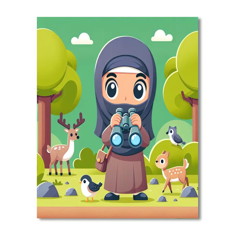 Nature Wildlife Explorer DIY Paint By Numbers