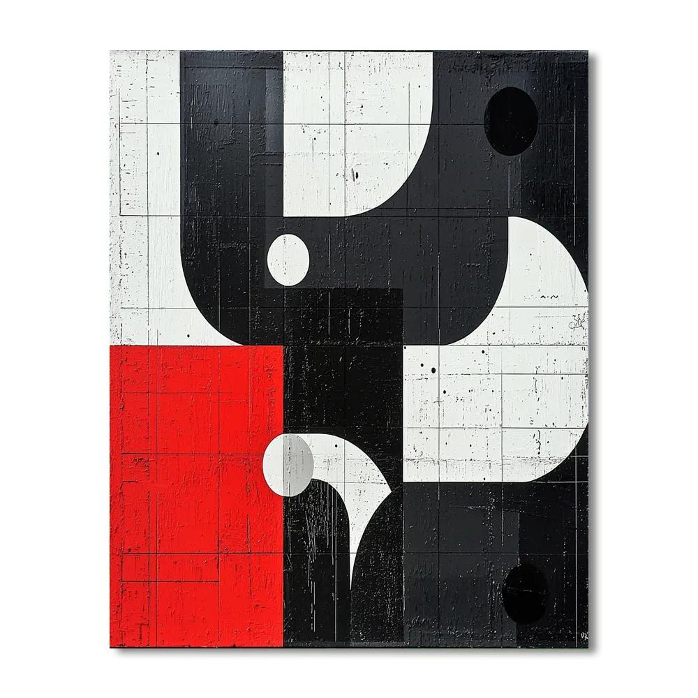 Banksy Inspired Digital Disconnect  DIY Paint By Numbers