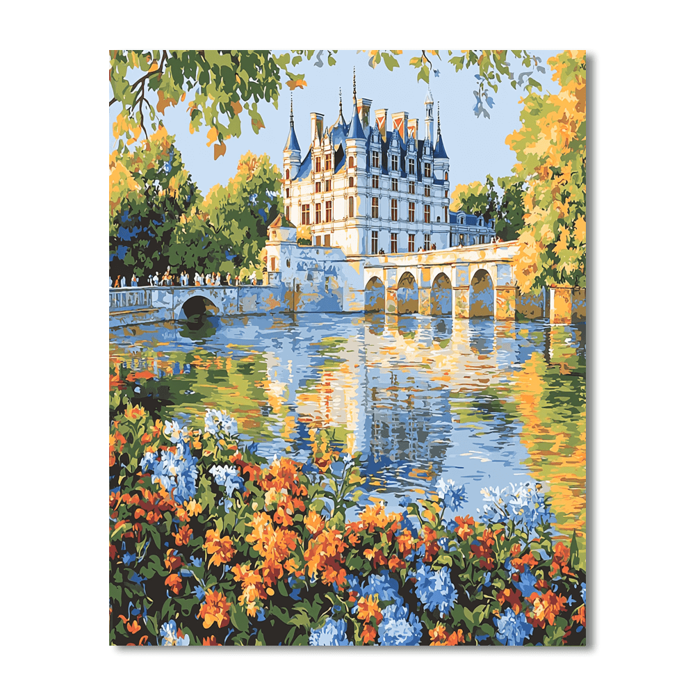 Château De Chenonceau Paint By Numbers