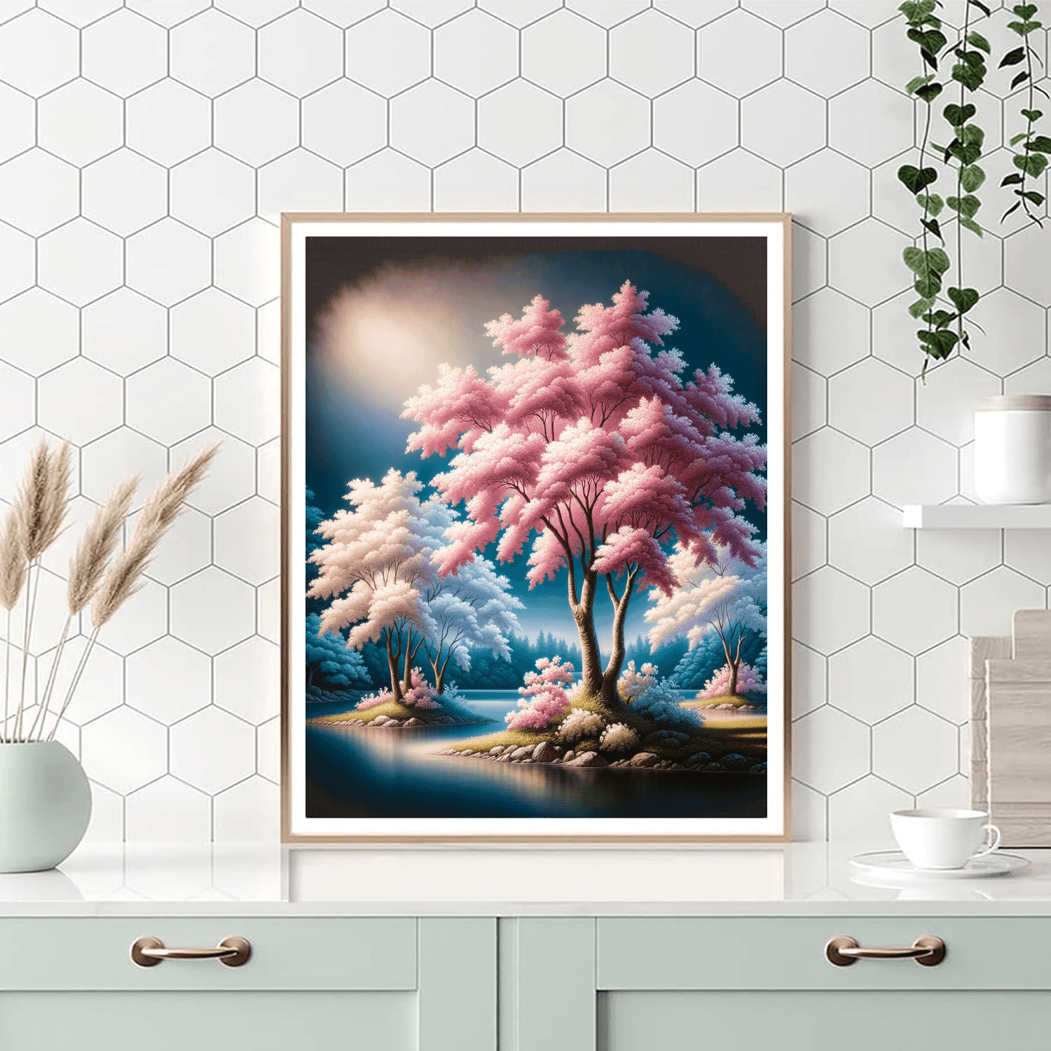 Serenity Blossom DIY Paint By Numbers