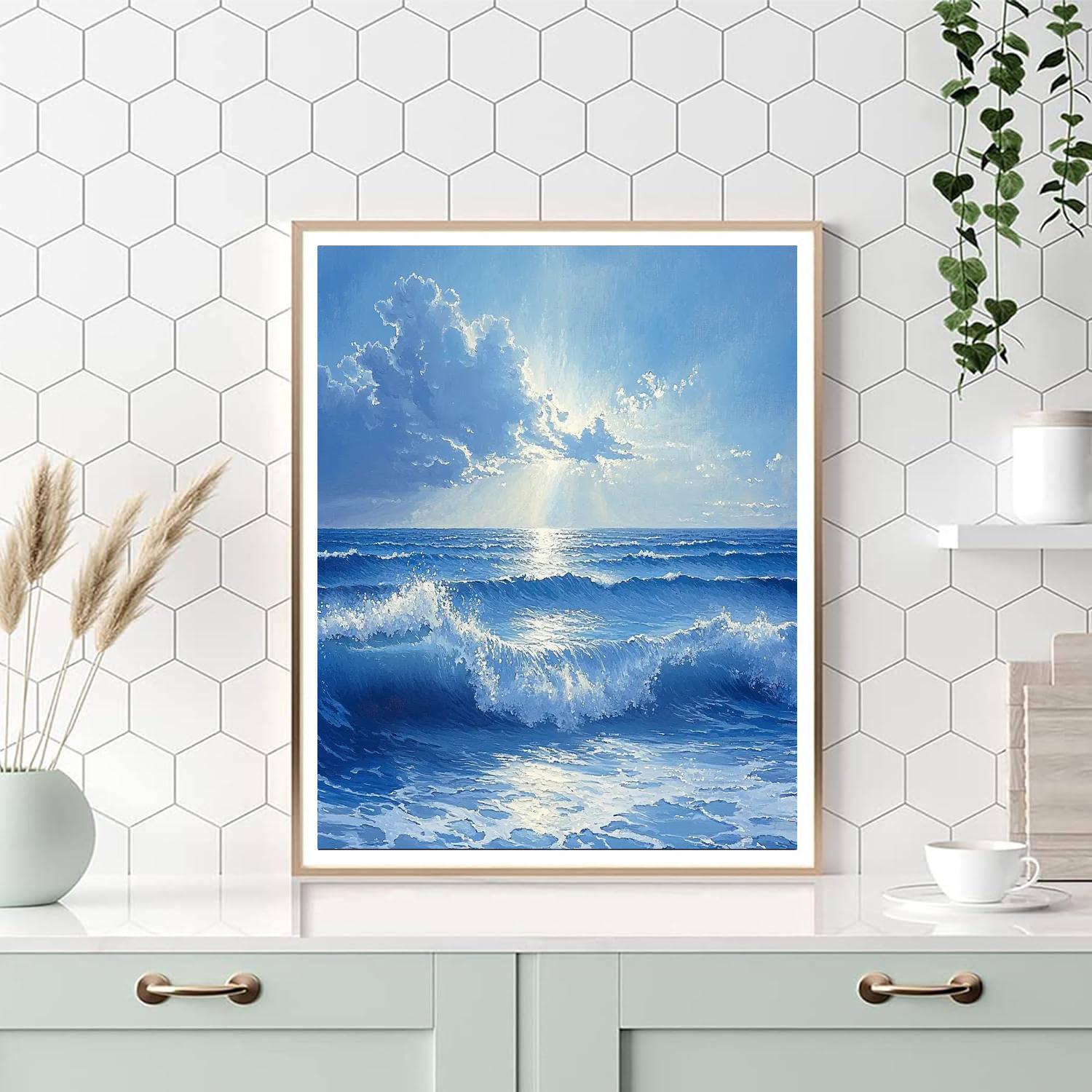 Winslow Homer Inspired Endless Ocean Horizon  Paint By Numbers Kits