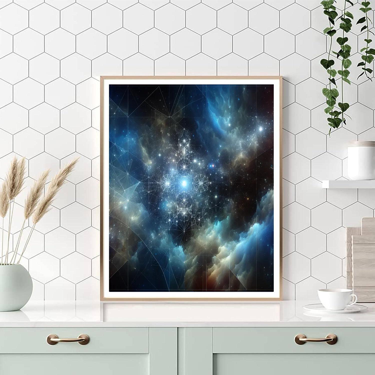 Celestial Elegance Numbered Painting Kits