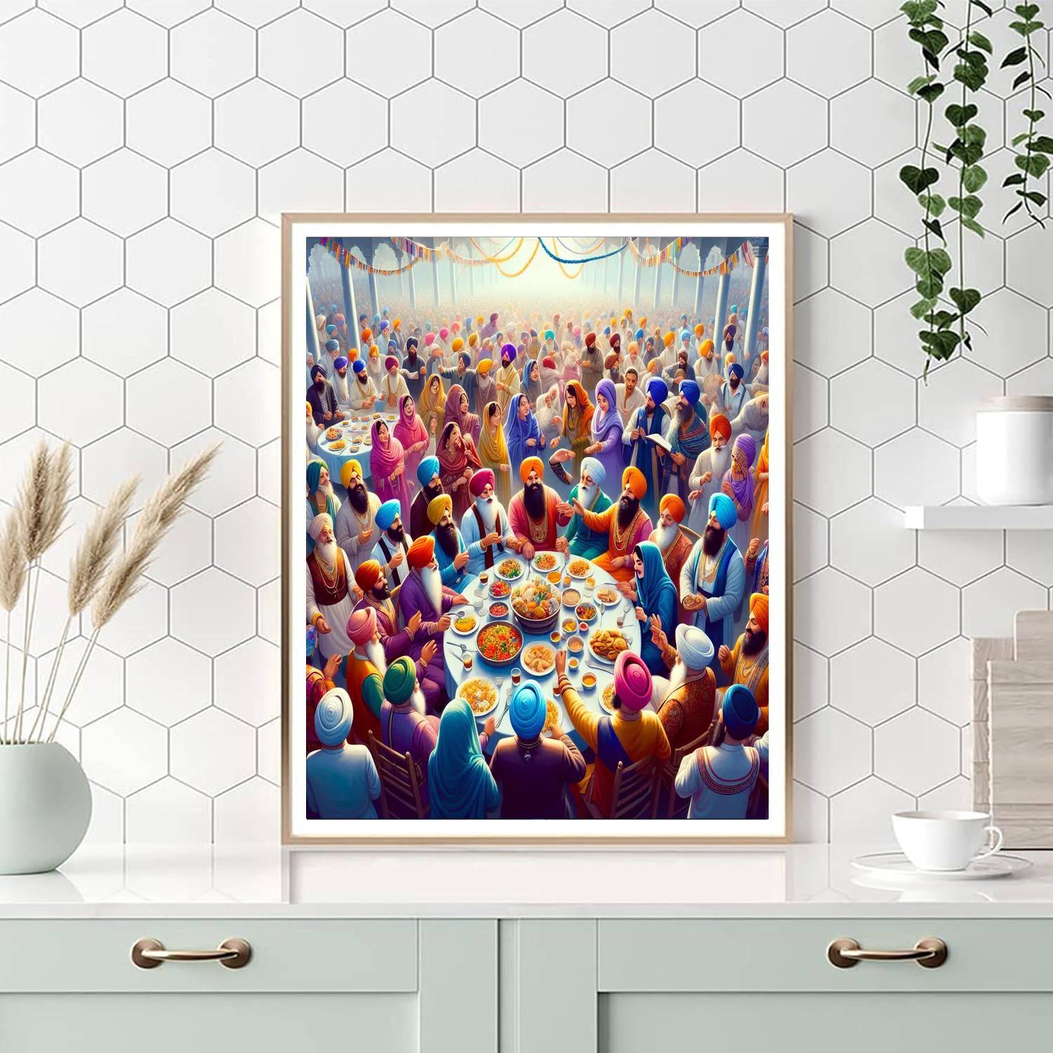 Gurpurab - India Painting By Numbers Kit