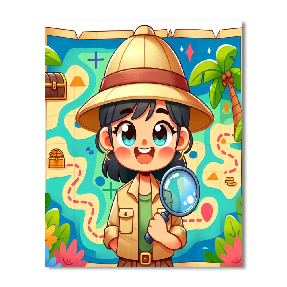 Adventure Explorer Paint By Color
