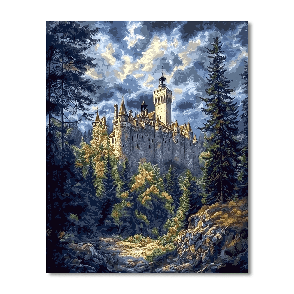 Bran Castle - Brasov Paint By Numbers Kits