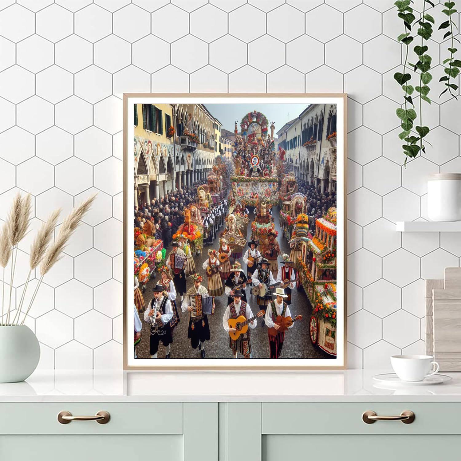 Feast Of St. Anthony - Italy Paint By Numbers Art