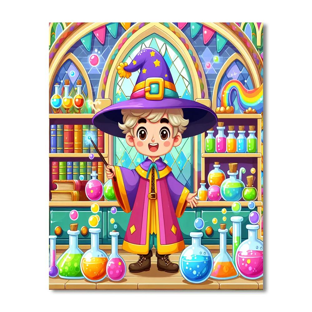 Wonderful Wizardry World DIY Paint By Numbers