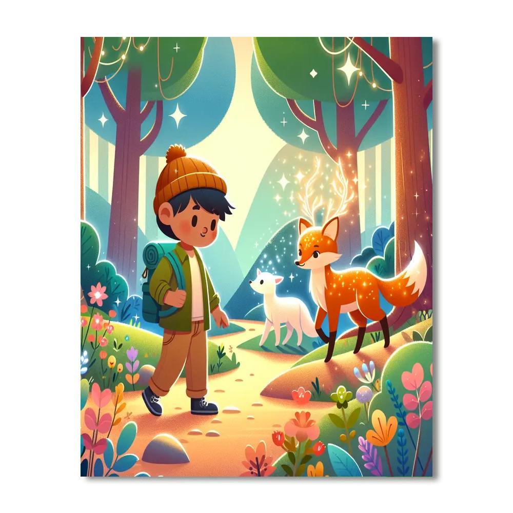 Mystical Forest Quest Paint By Numbers Kits