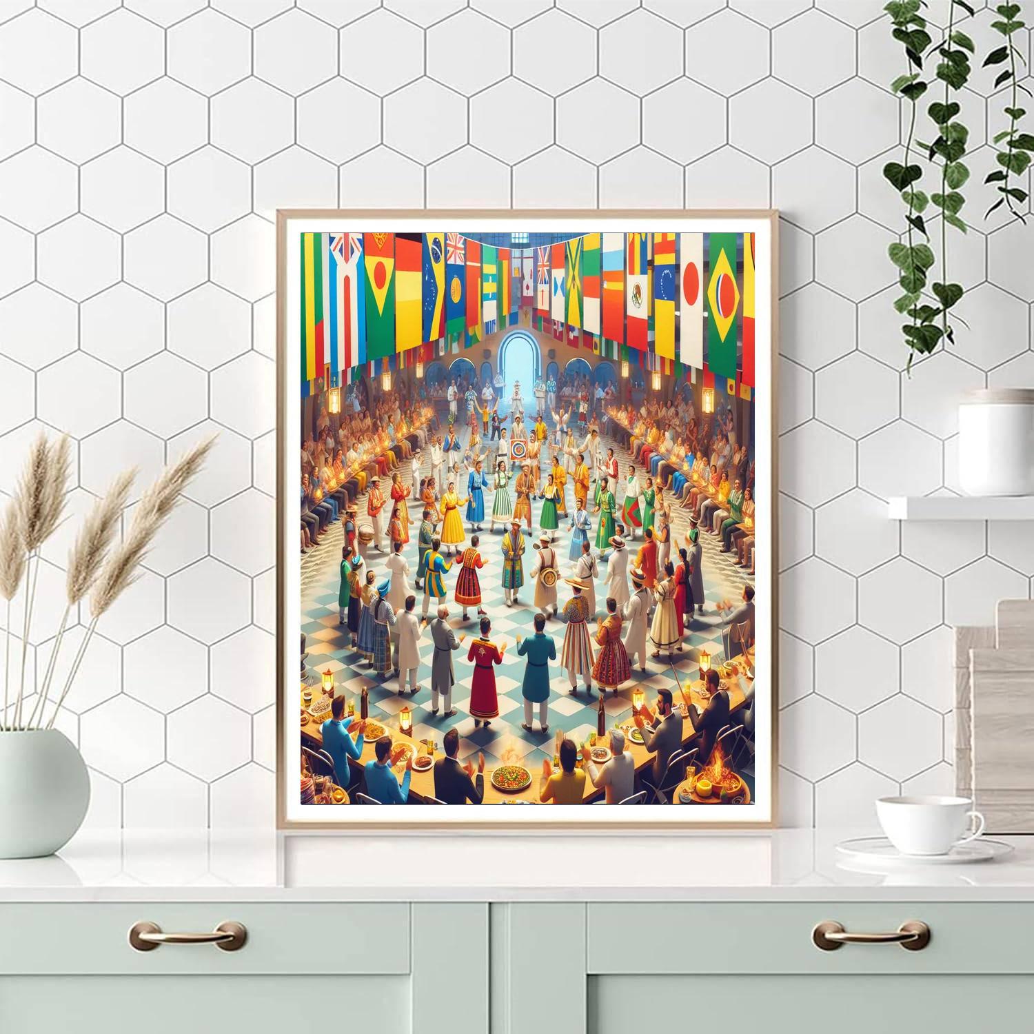 Giochi De Le Nazioni Number Painting