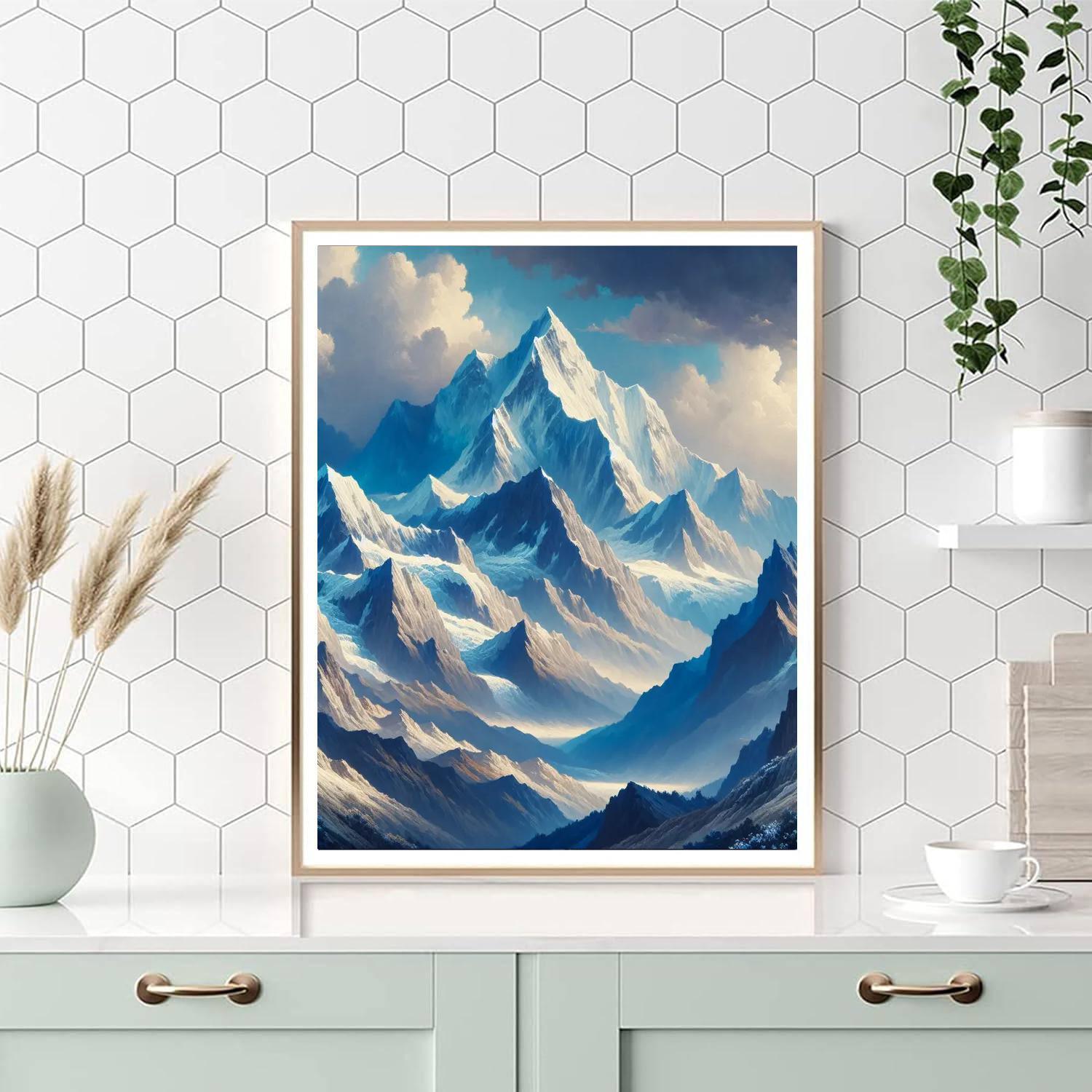 Himalayan Heights Majesty DIY Paint By Numbers