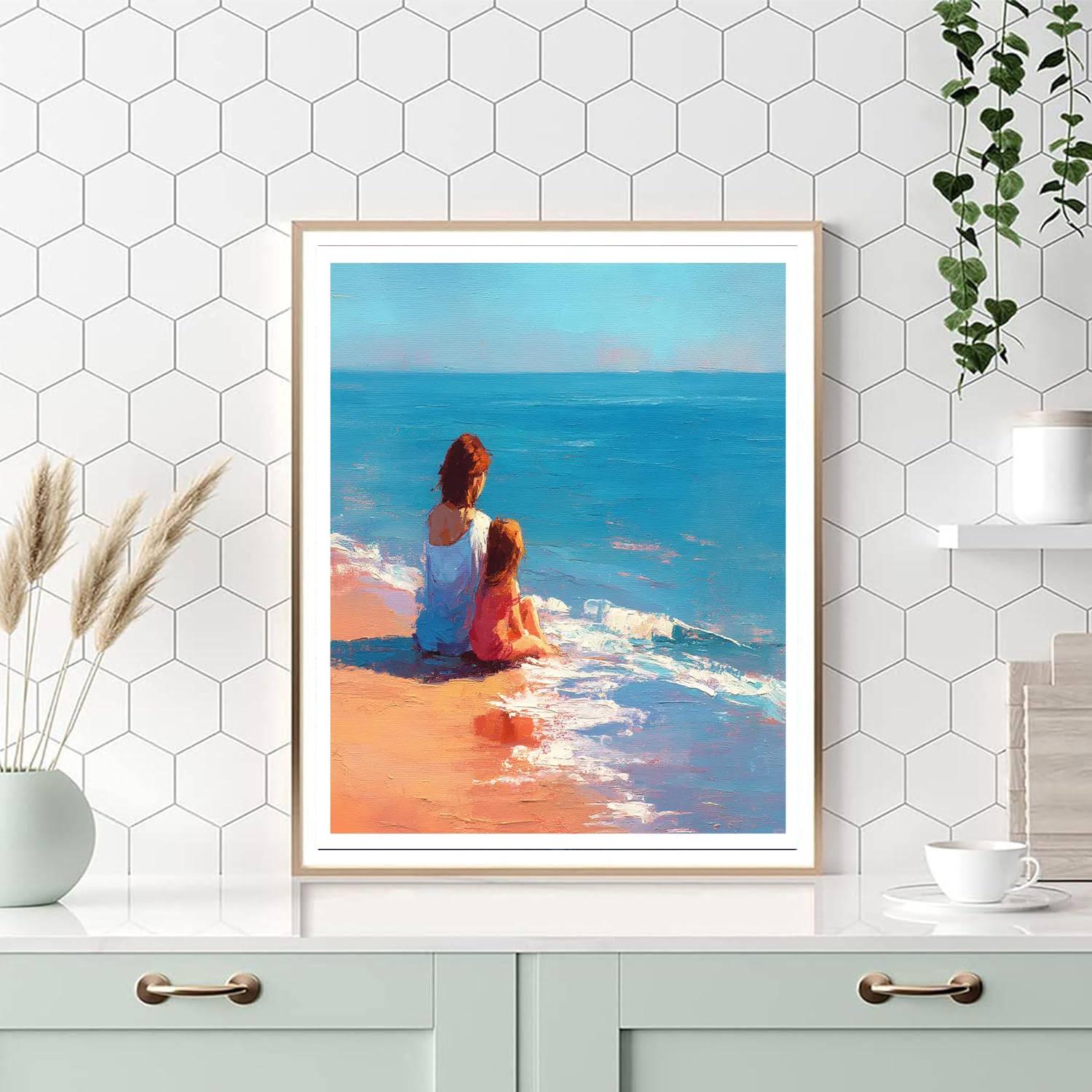 Tender Tides DIY Paint By Numbers