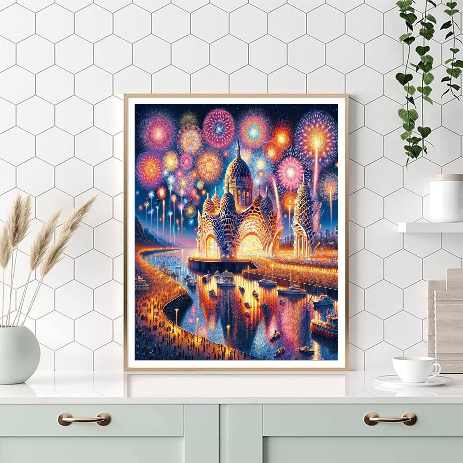Sydney New Year’s Eve Fireworks - Australia Paint By Numbers Kits
