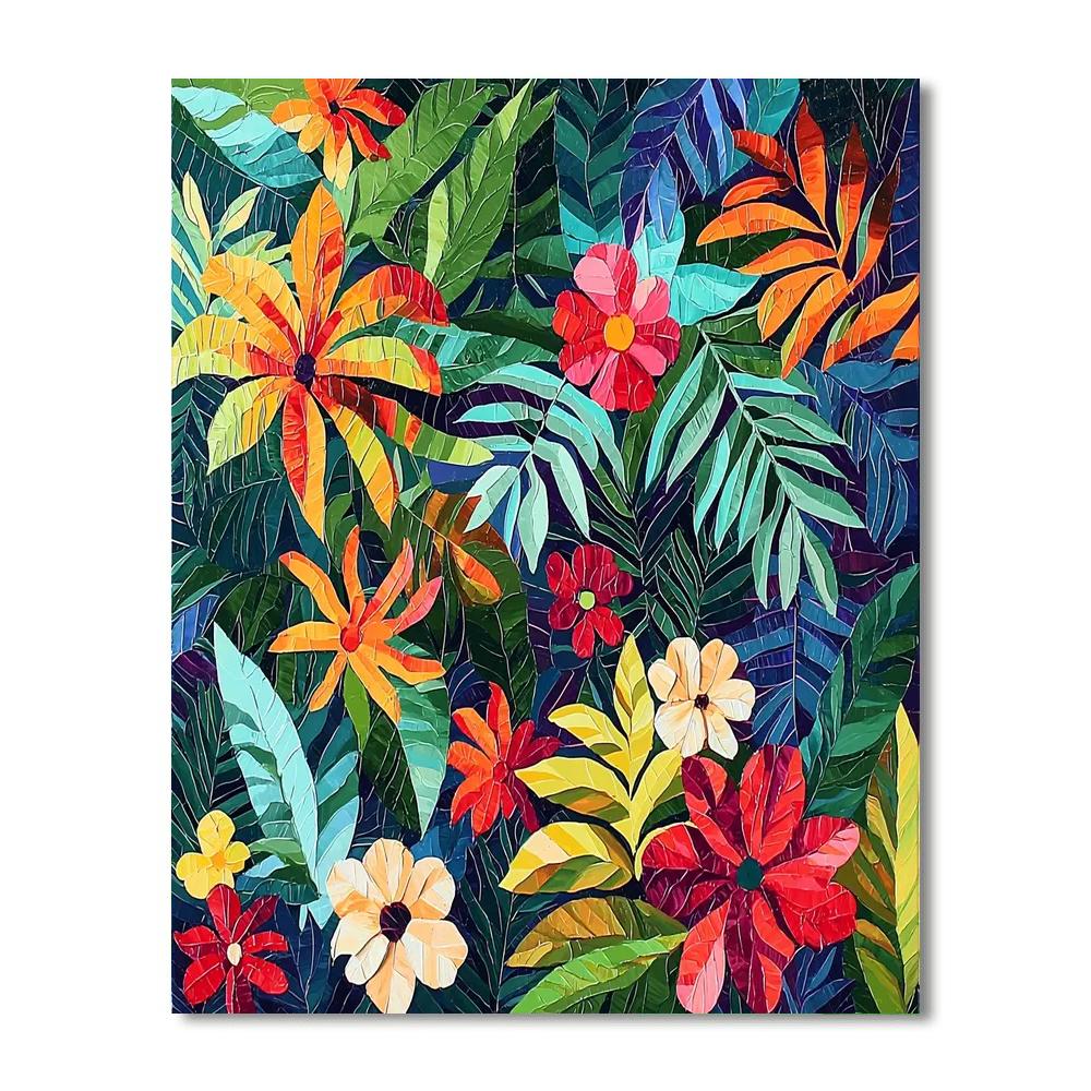 Frida Kahlo Inspired Harmony Of Spirits  Numbered Painting Kits