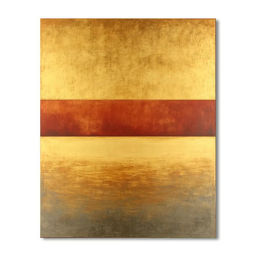 Mark Rothko Inspired Transcendent Fields  Paint By Numbers Art