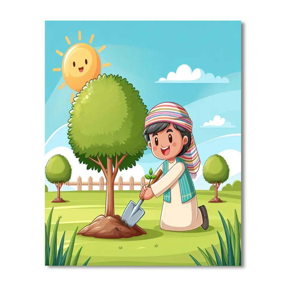 Eco Explorer's Journey Painting By Numbers Kit
