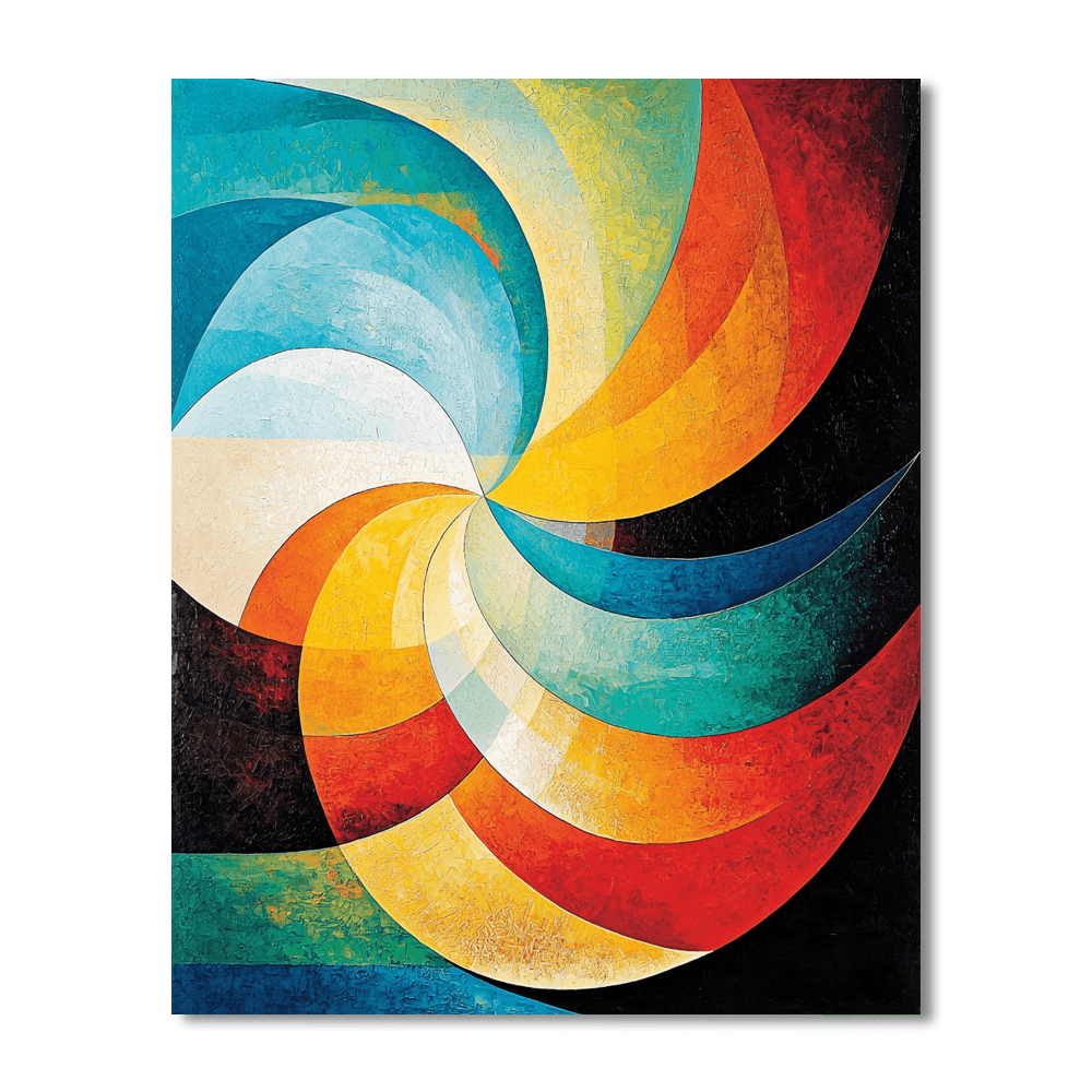 Wassily Kandinsky Inspired Classic Elements  Paint By Numbers Kits