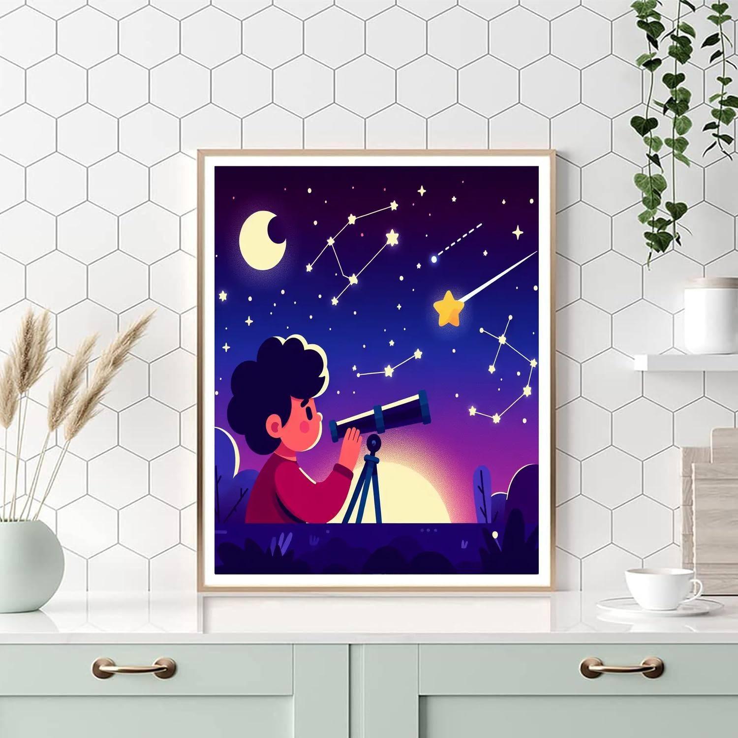 Starry Night Quest Paint By Numbers