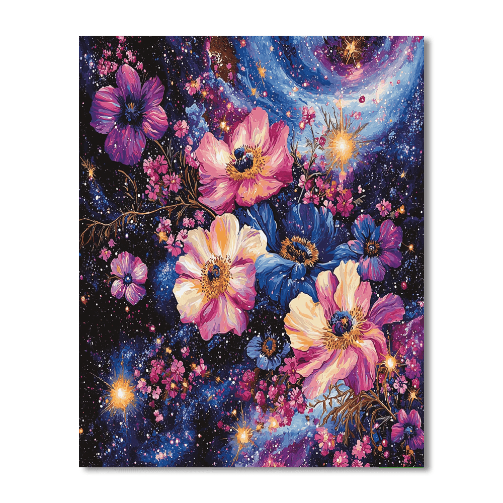Georgia O'Keeffe Inspired Celestial Blossom  Paint By Number