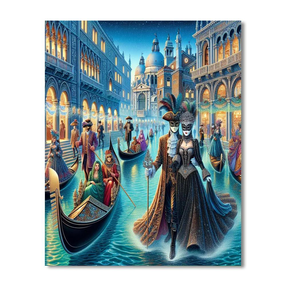 Venezia Carnevale - Italy DIY Paint By Numbers