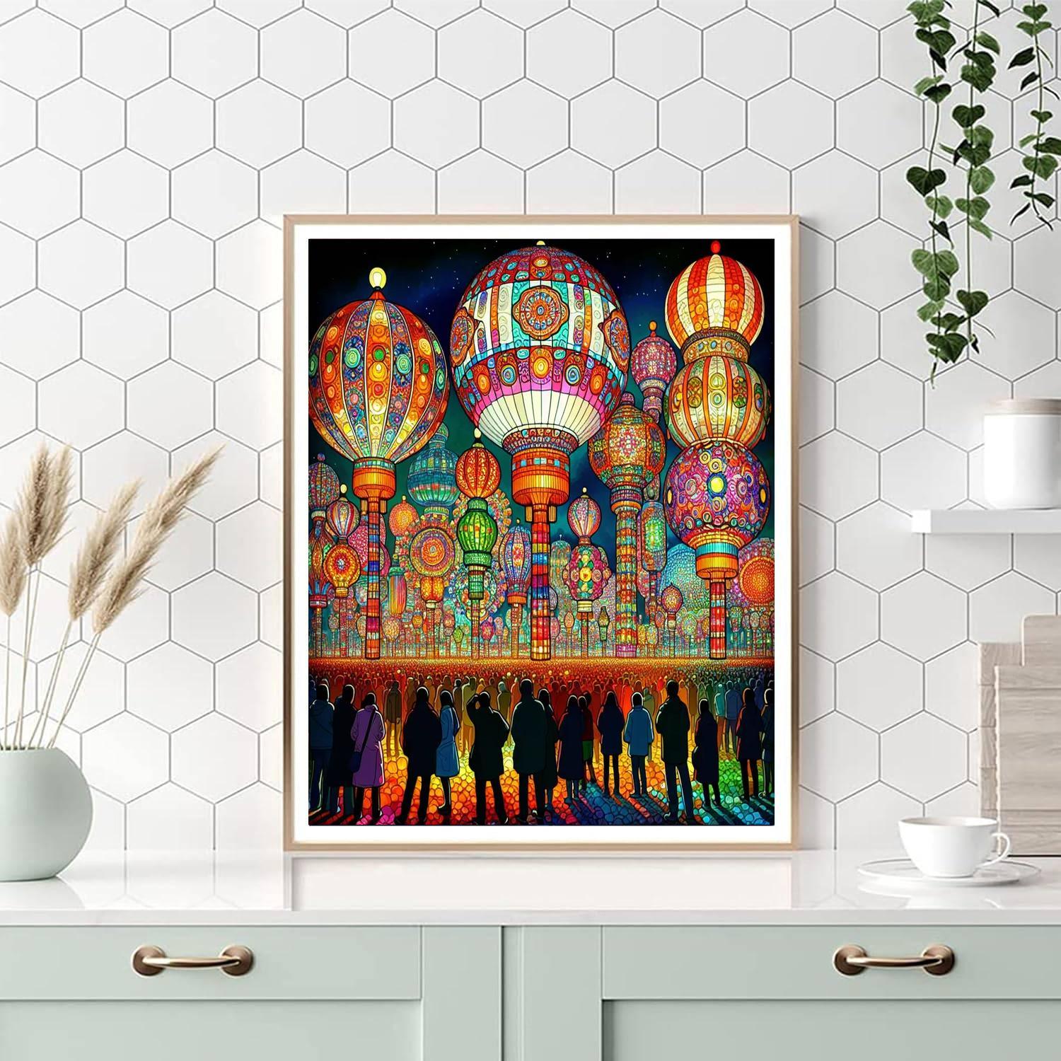 Pampanga Giant Lantern Festival - San Fernando Paint By Numbers Art