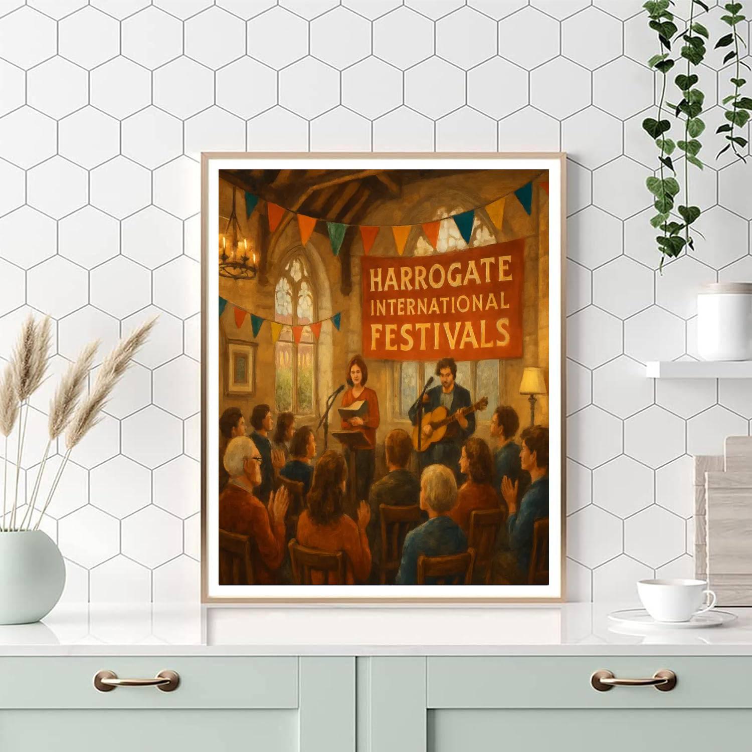 Harrogate International Festivals Paint By Numbers Kits