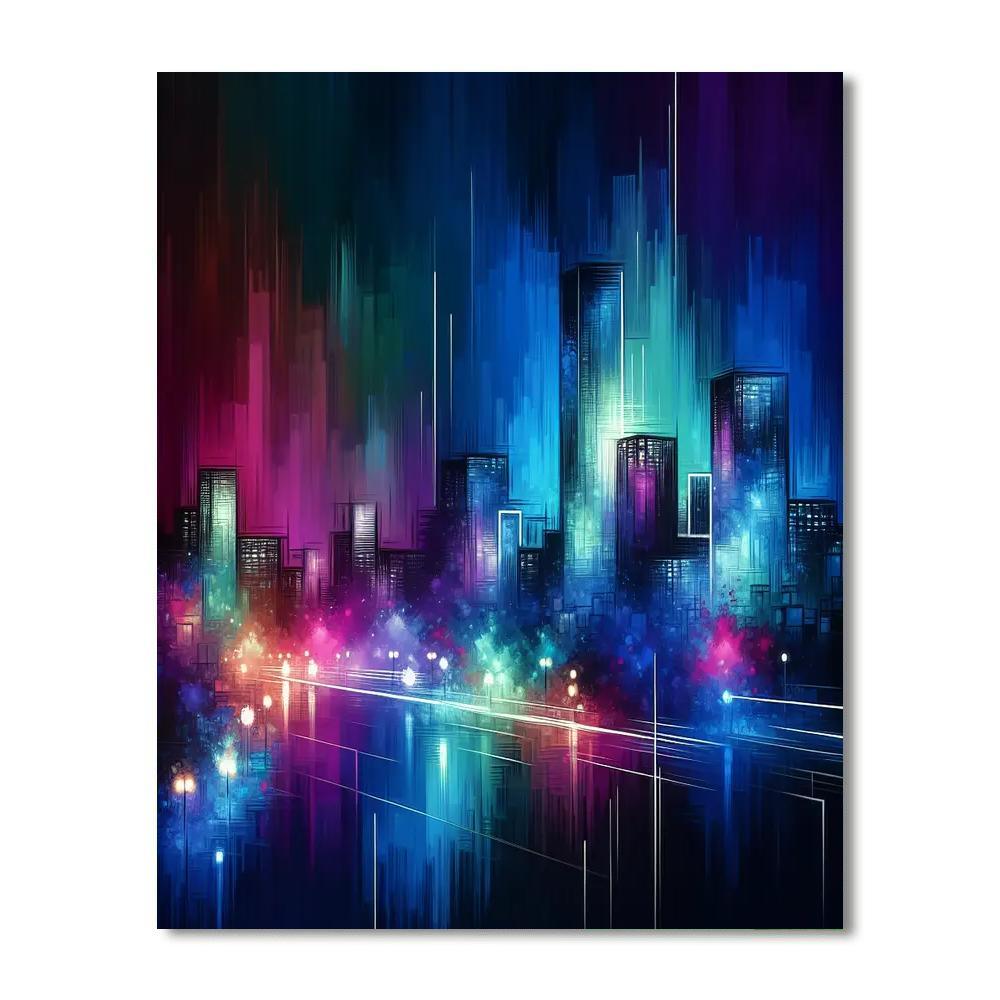 Midnight City Symphony Painting By Numbers Kit