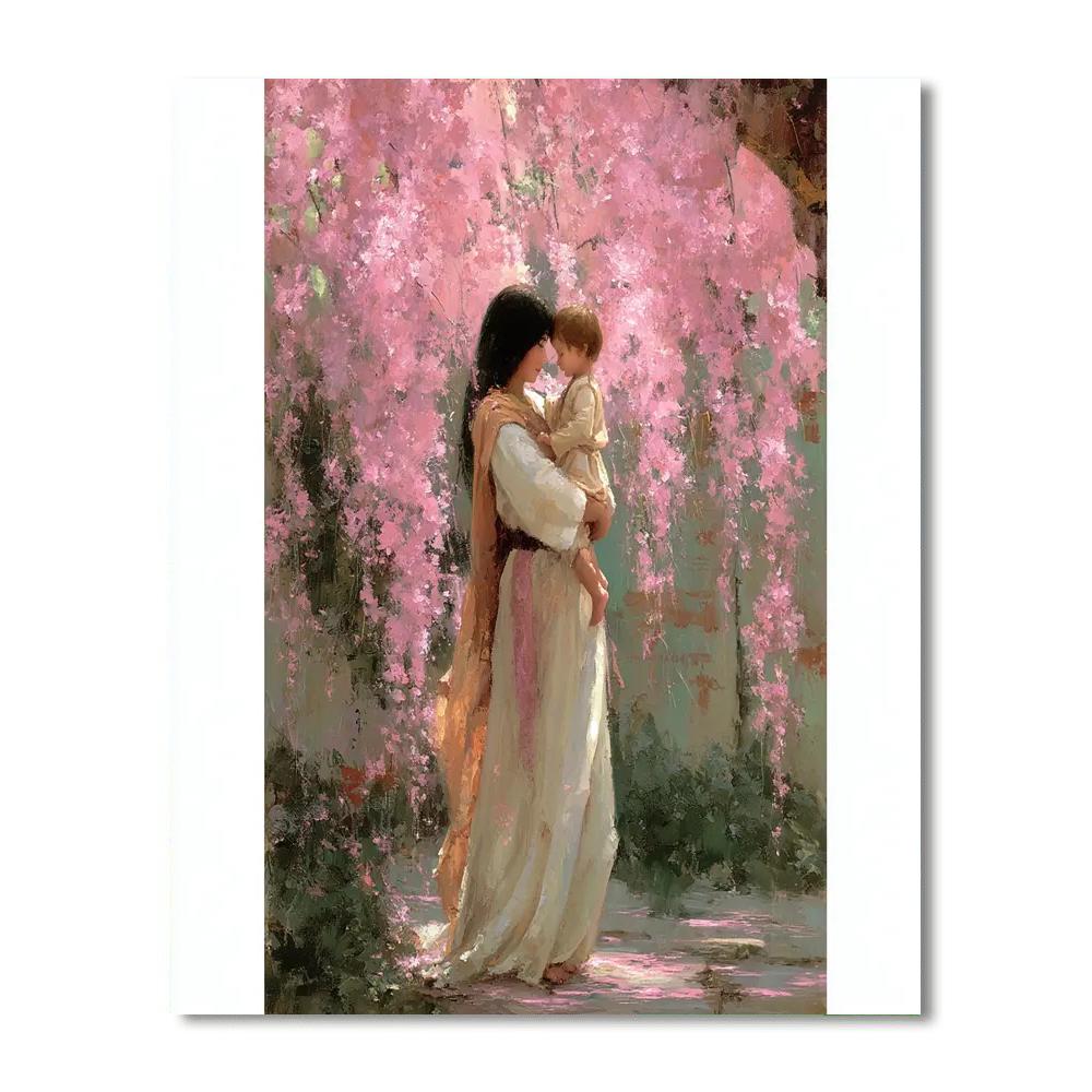 Embrace In Blossoms Paint By Numbers Kits