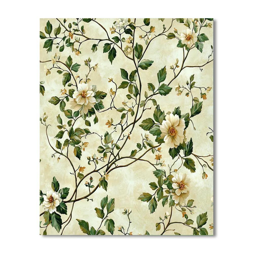 Leonardo Da Vinci Inspired Threads Of Harmony  Paint By Number