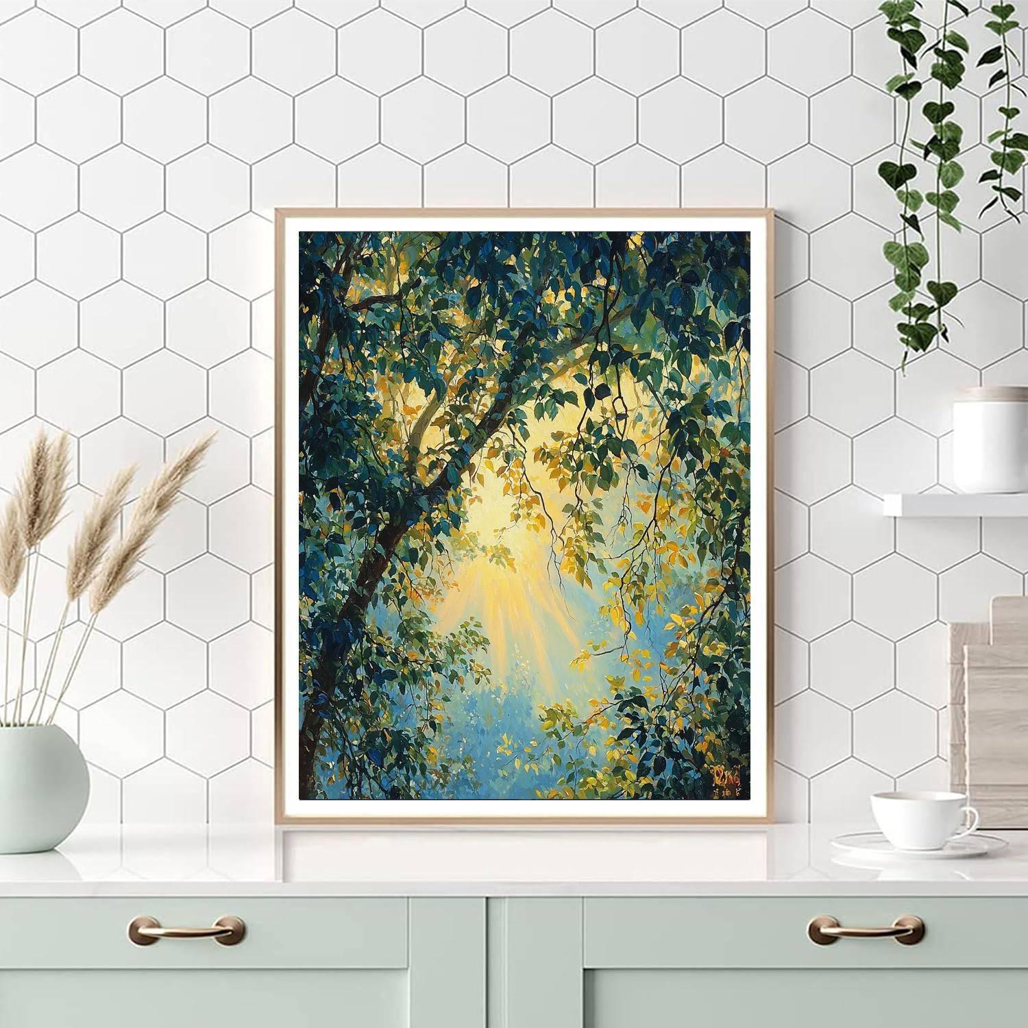 Edgar Degas Inspired Whispers Of Light  DIY Paint By Numbers