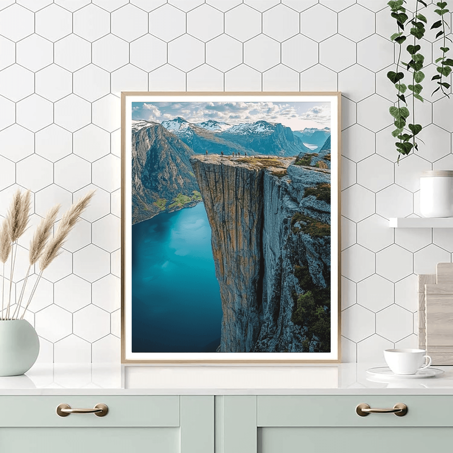 Trolltunga - Norway Numbered Painting Kits