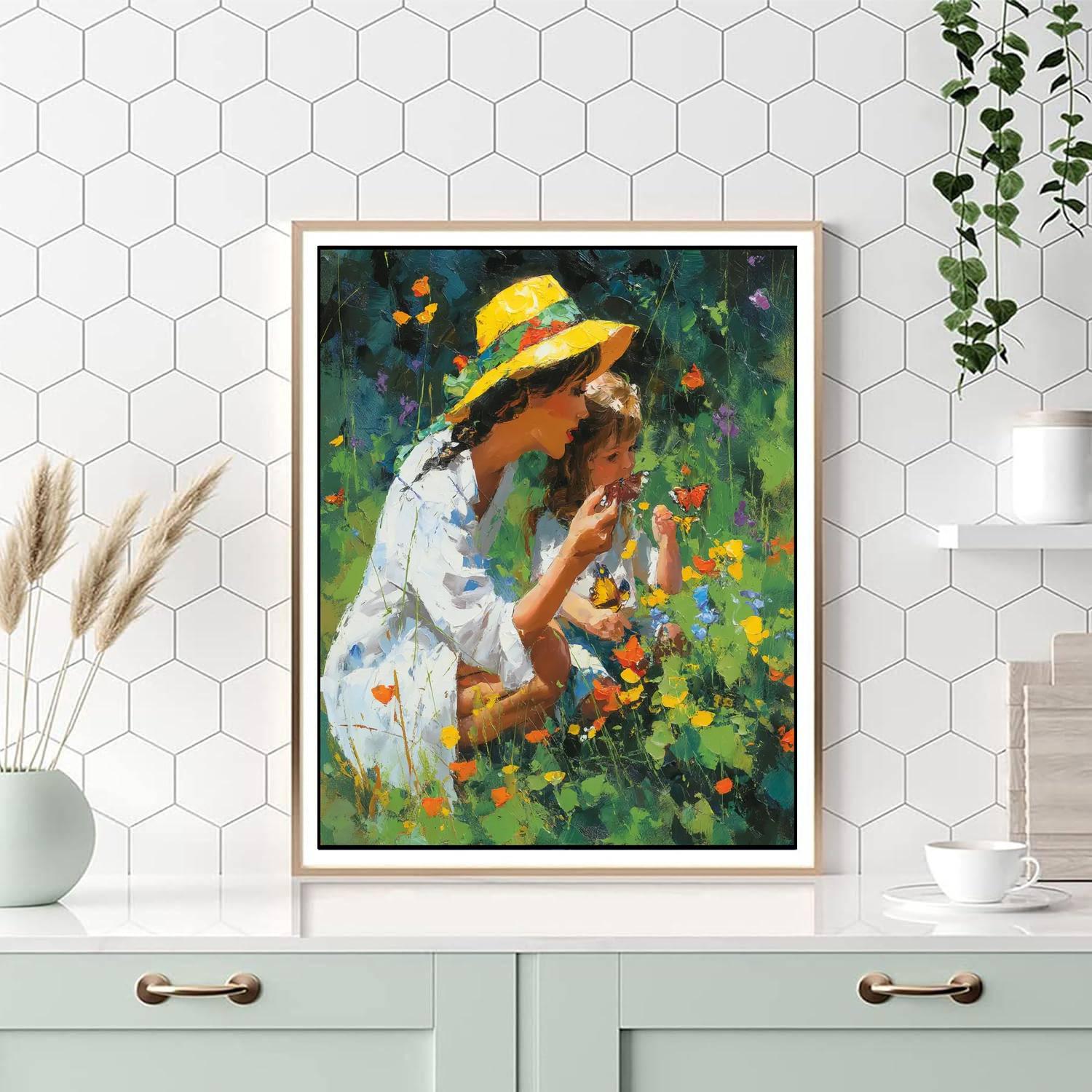 Sunlit Garden Adventures DIY Paint By Numbers