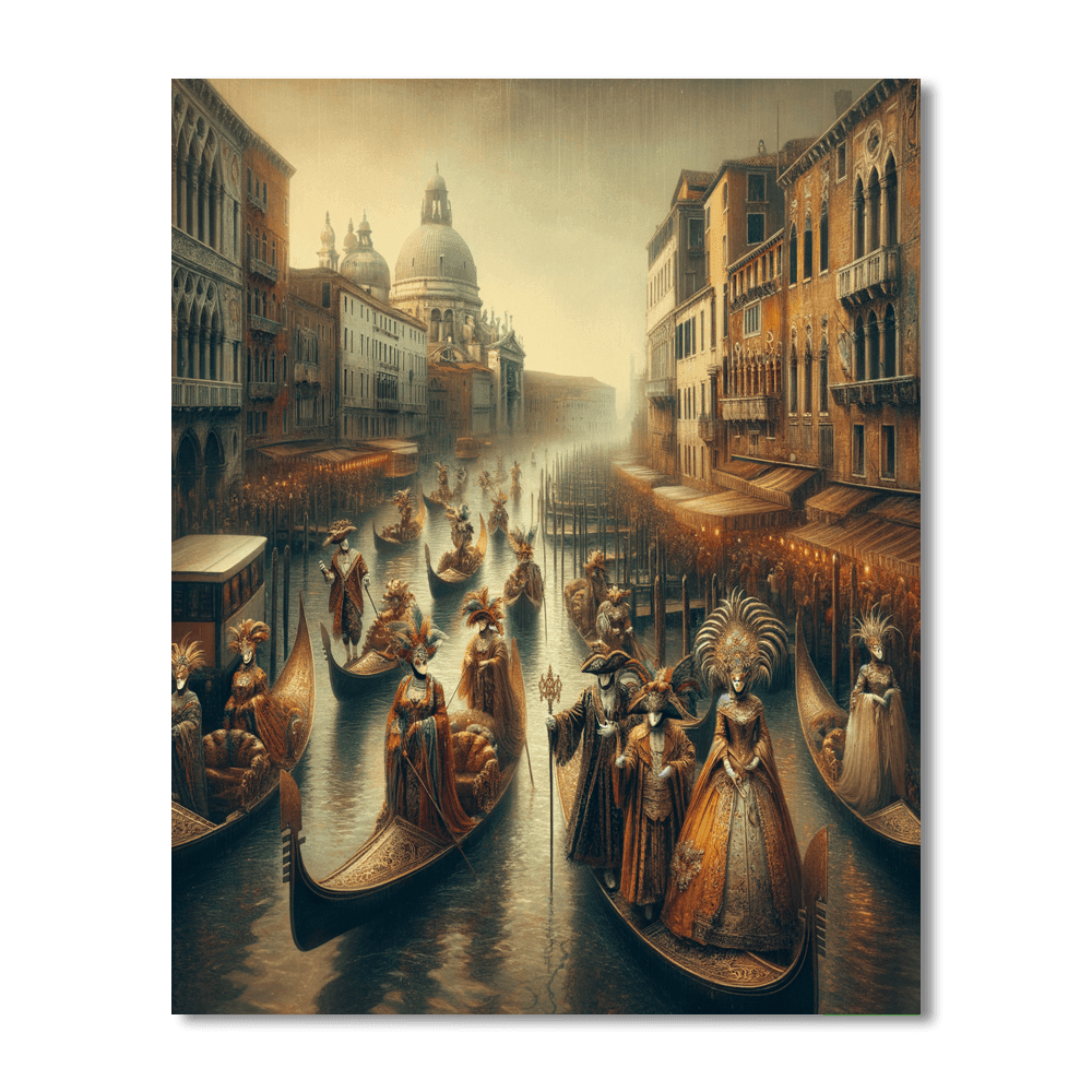 Carnevale Di Venezia - Venice, Italy Paint By Color