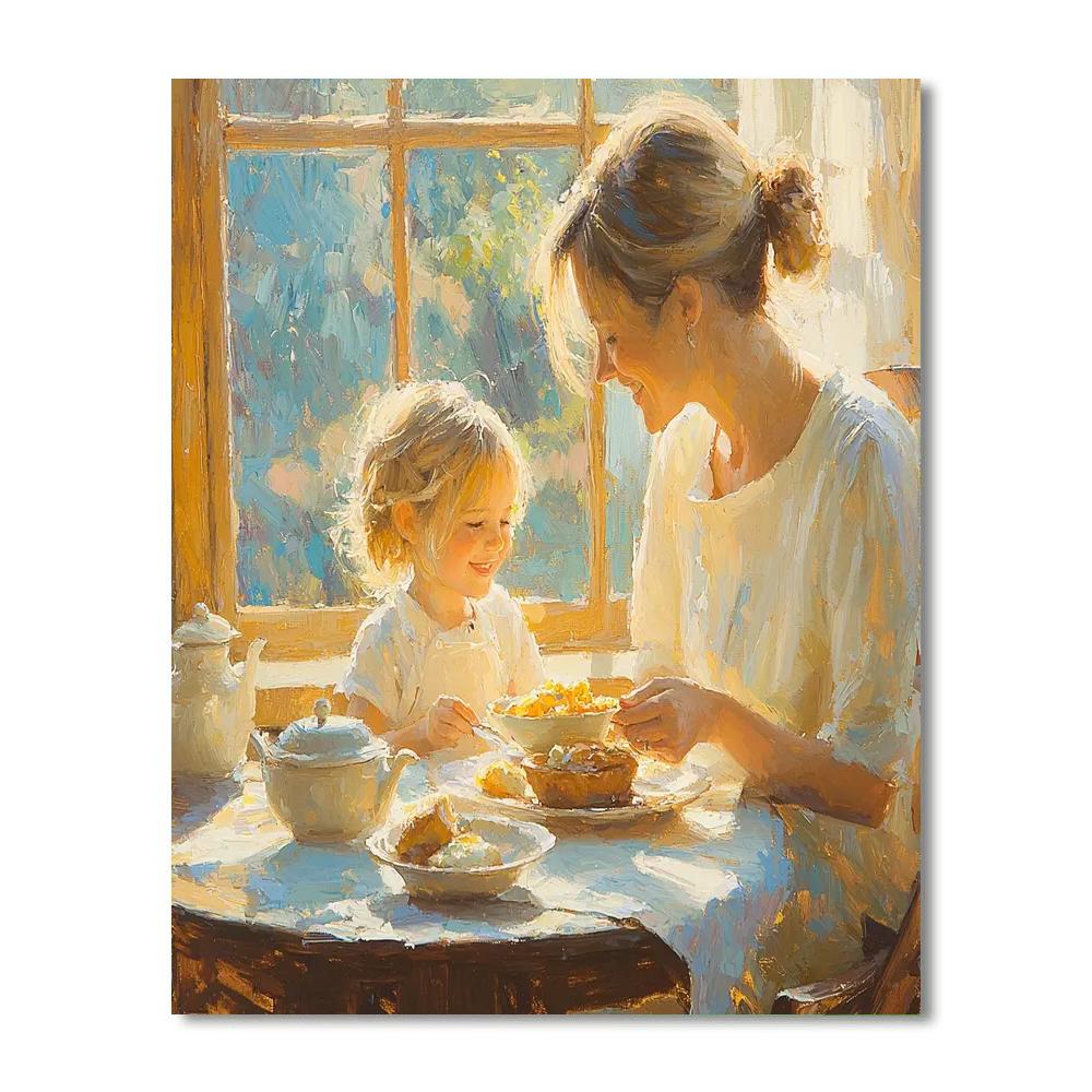 Joyful Sunrise Moments DIY Paint By Numbers