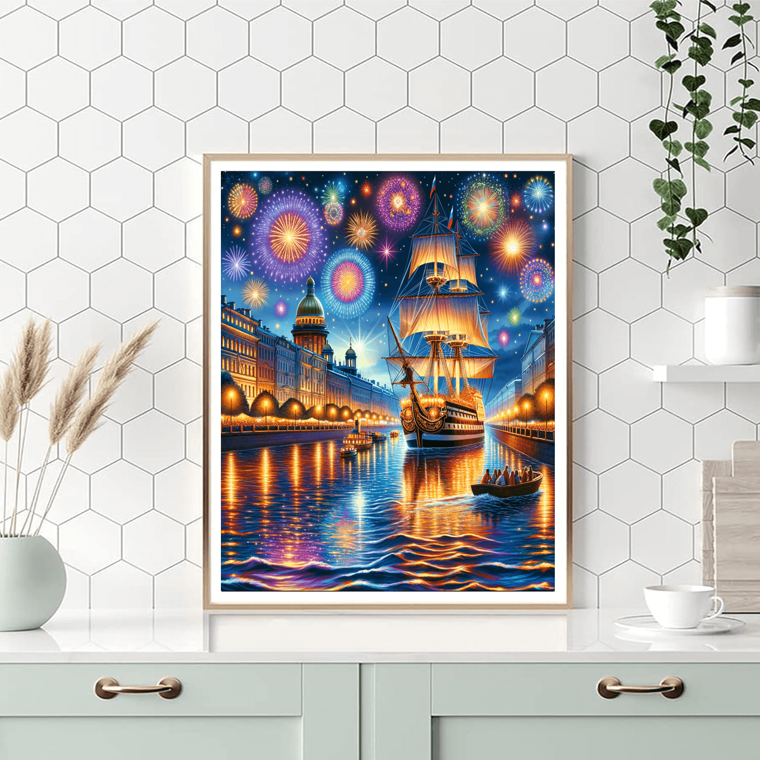 The White Nights Festival - Russia Numbered Painting Kits