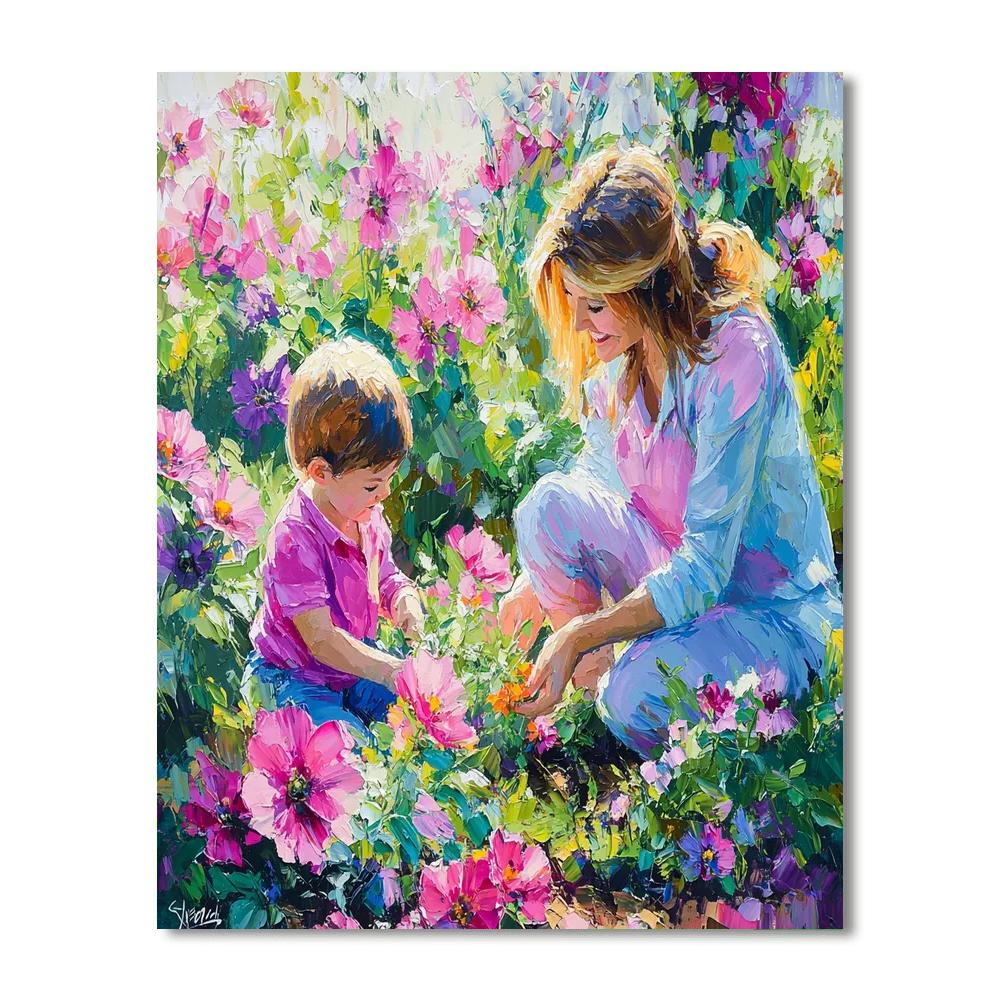 A Garden Of Love Paint By Numbers Kits
