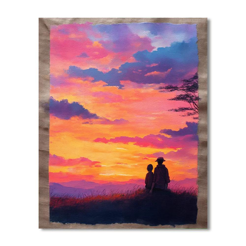 Sunset Stories Paint By Number