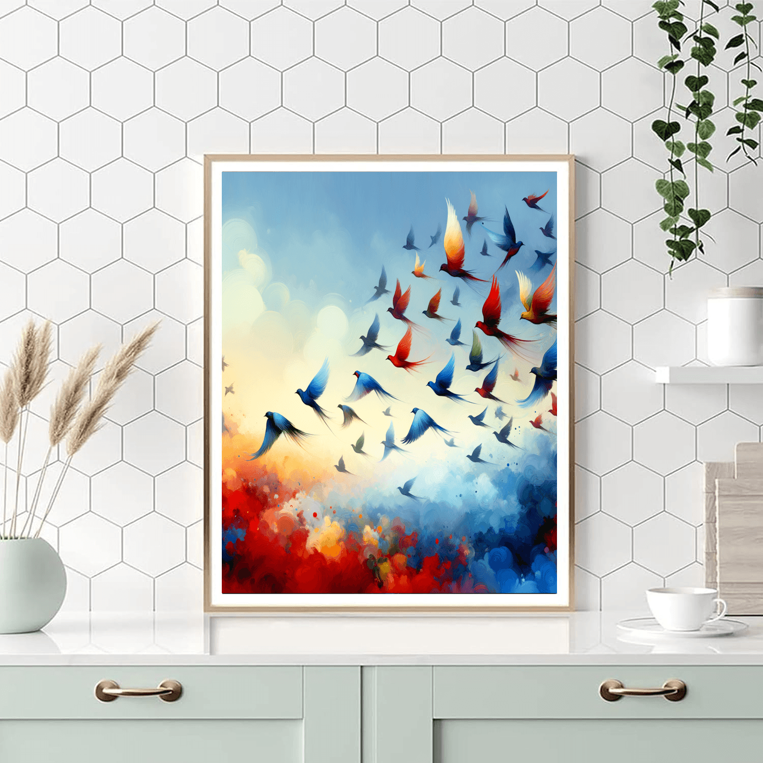 Birdsong Symphony DIY Paint By Numbers