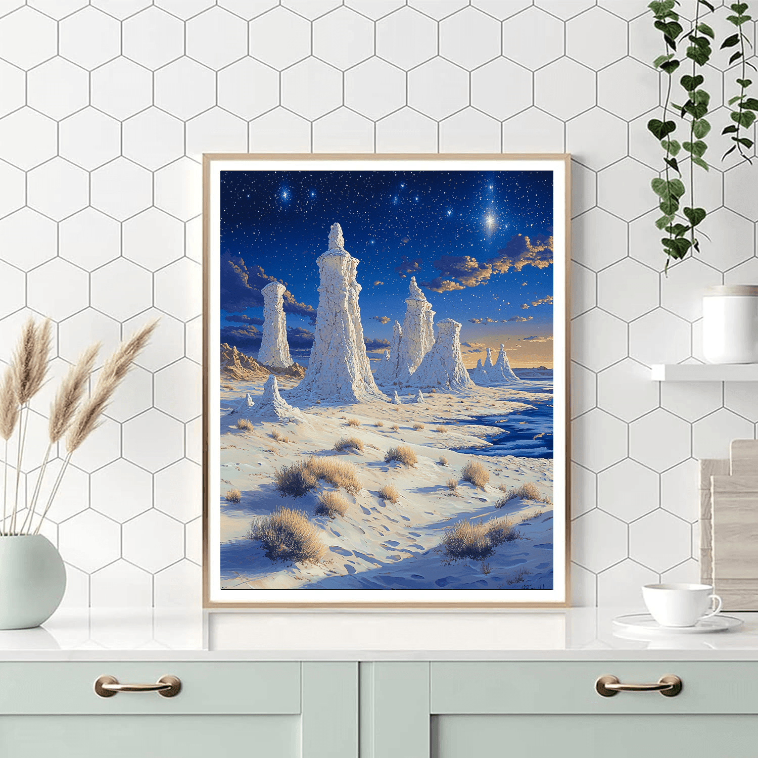 White Desert - Egypt Numbered Painting Kits