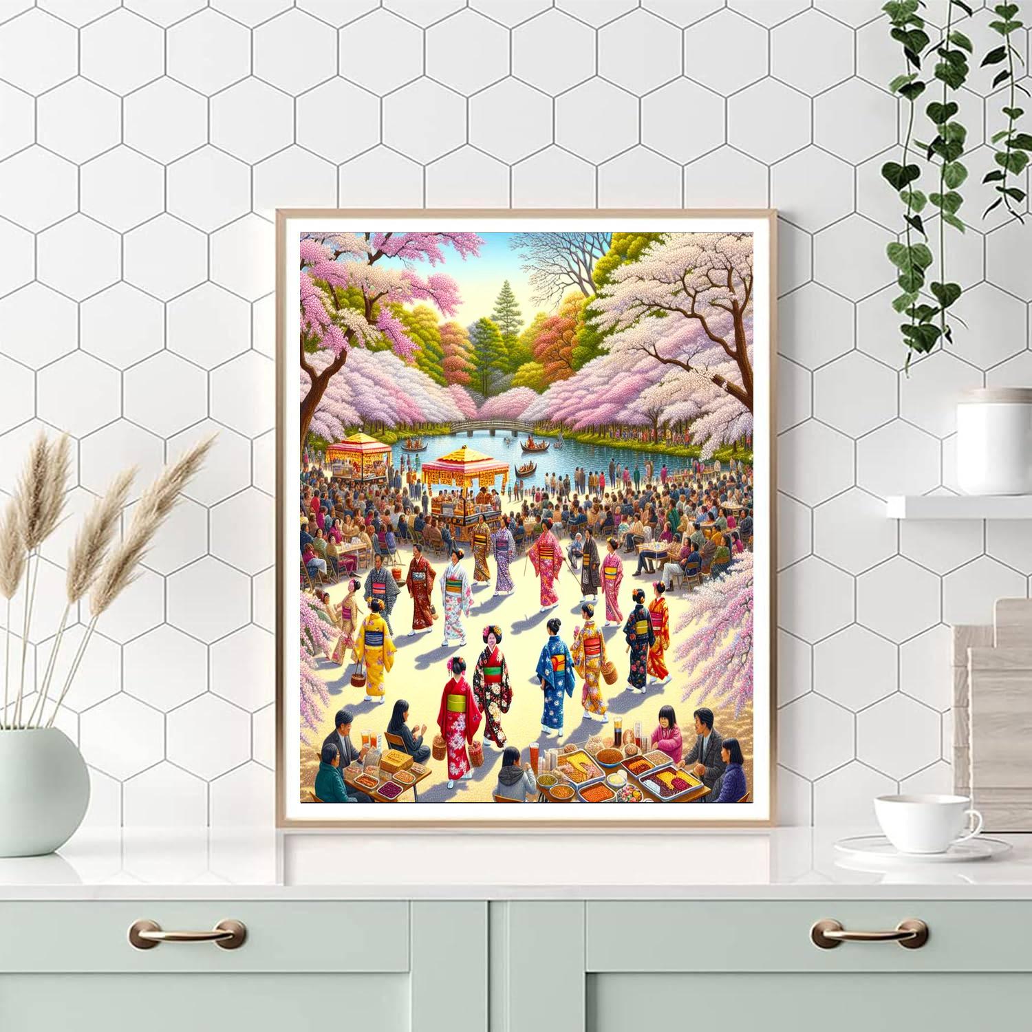 San Francisco Cherry Blossom Festival - United States Paint By Color