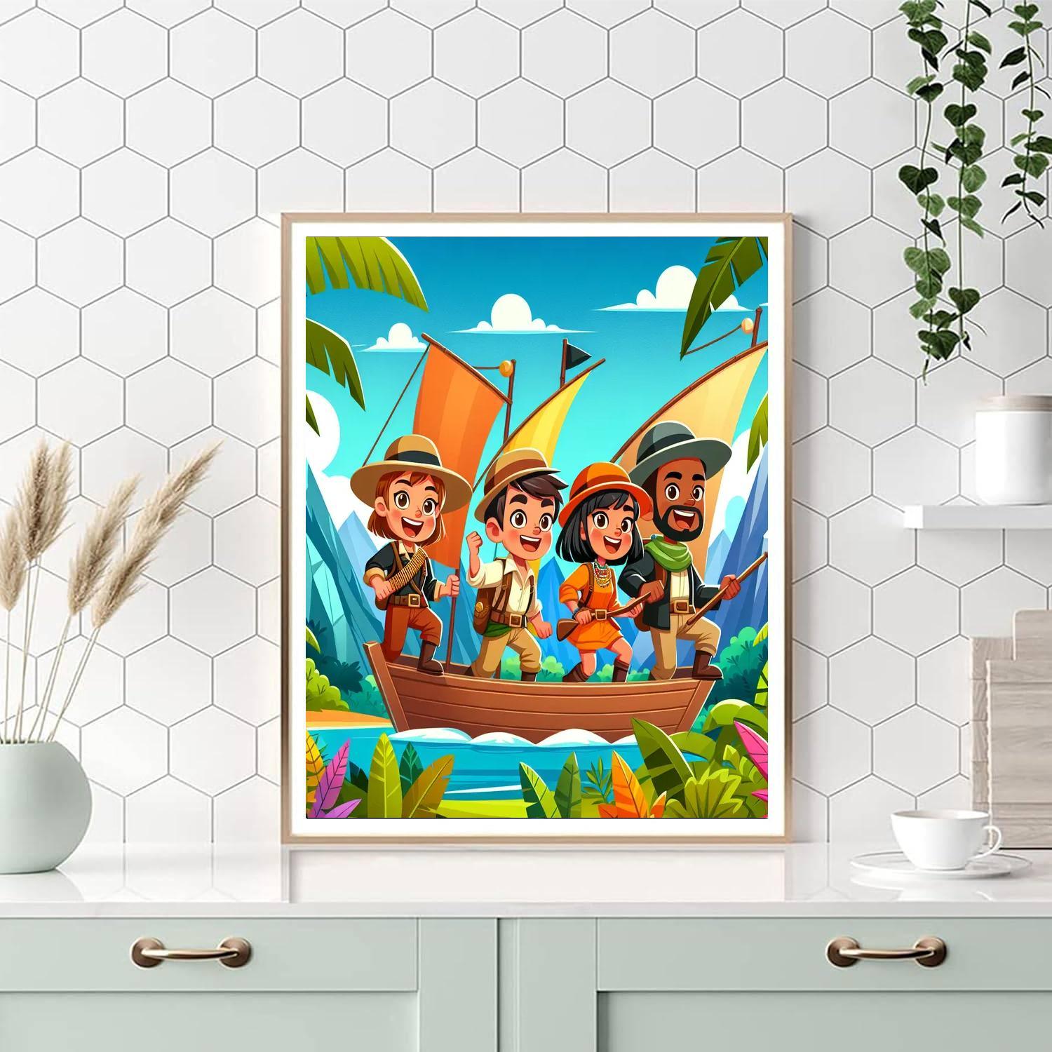 Adventurous Explorer Kit Paint By Numbers Kits