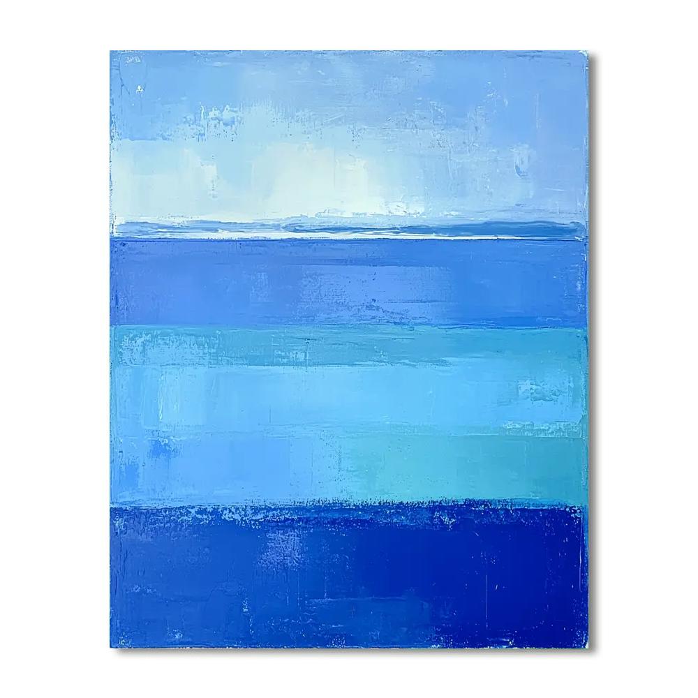 Mark Rothko Inspired Transcendent Equilibrium  Painting Number Kit